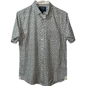 Report‎ Collection Mens Tropical Print Shirt M Vacation Resortwear Intellectual